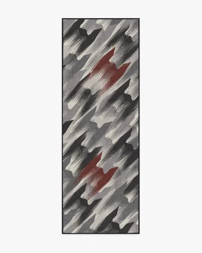 Ruggable Tie Fighter Houndstooth Black Flatwoven Rug In Multi