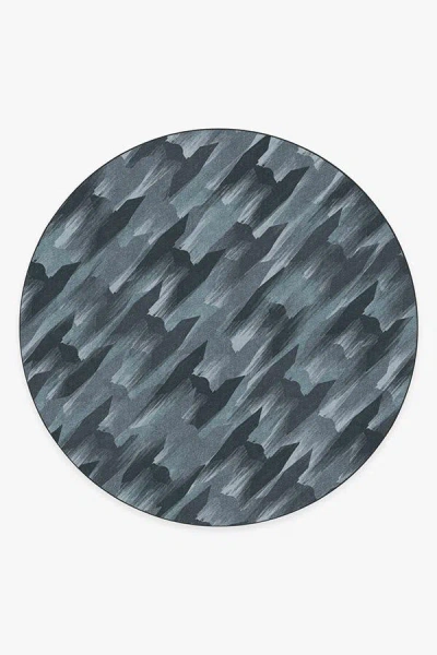 Ruggable Tie Fighter Houndstooth Blue Flatwoven Rug