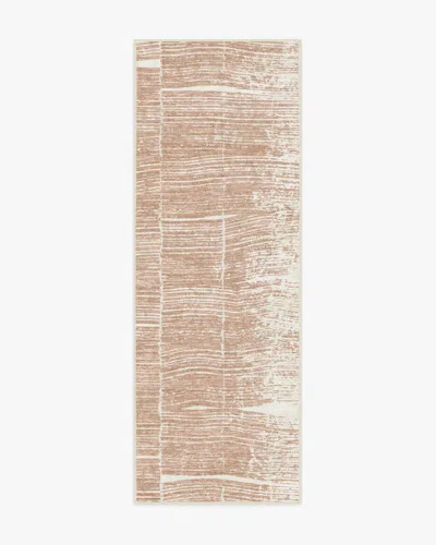 Ruggable Tierra Clay Flatwoven Rug By The Local Project In Pink