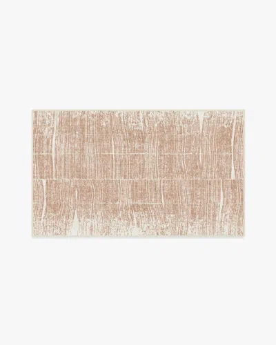 Ruggable Tierra Clay Flatwoven Rug By The Local Project In Pink