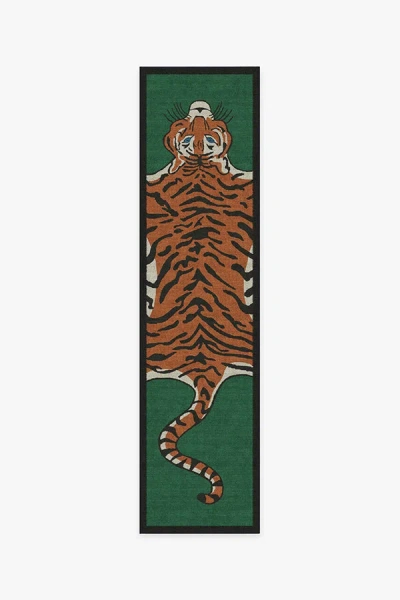 Ruggable Tiger Emerald Flatwoven Rug By Jonathan Adler In Multi