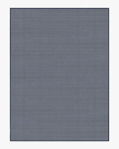 Ruggable Tillie Solid Soft Navy Re-jute Rug In Blue