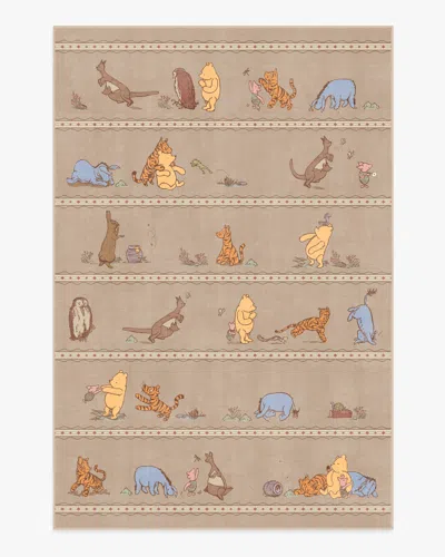 Ruggable Time With Friends Tan Flatwoven Rug In Brown