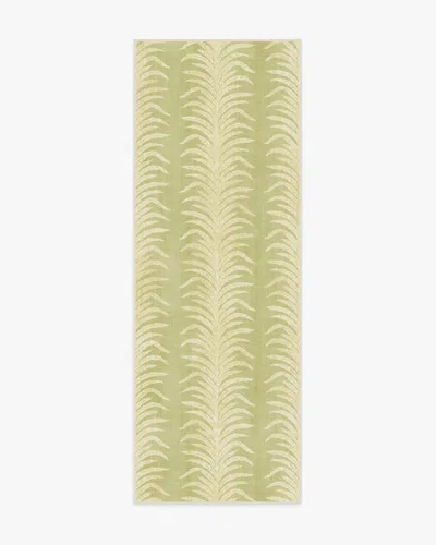 Ruggable Tree Fern Matcha Green Flatwoven Rug By Sanderson