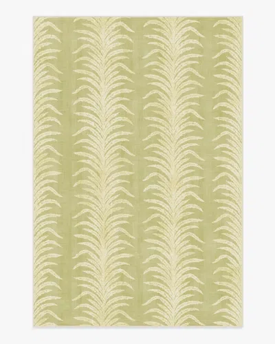 Ruggable Tree Fern Matcha Green Flatwoven Rug By Sanderson