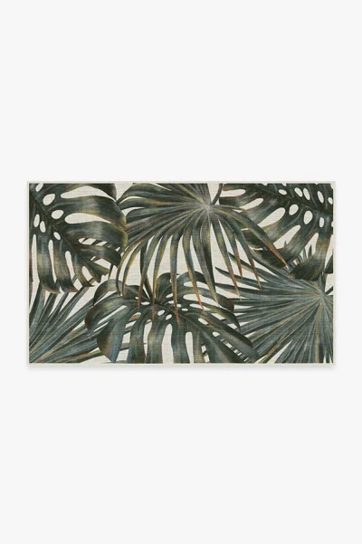 Ruggable Tropical Green Outdoor Rug