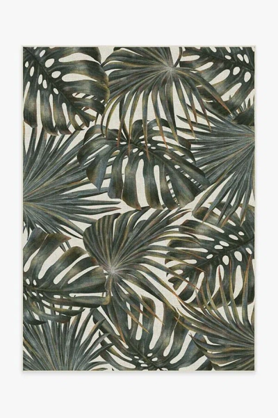 Ruggable Tropical Green Outdoor Rug