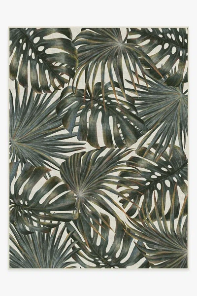 Ruggable Tropical Green Outdoor Rug