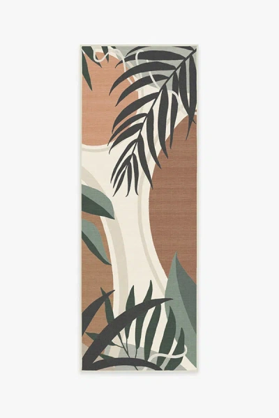 Ruggable Tulum Desert Sage Outdoor Rug In Green