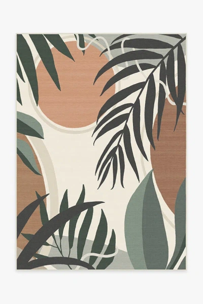 Ruggable Tulum Desert Sage Outdoor Rug In Green