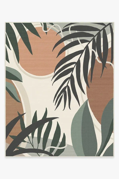 Ruggable Tulum Desert Sage Outdoor Rug In Green