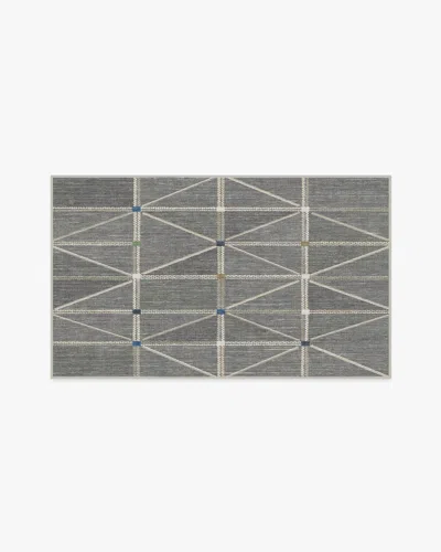 Ruggable Ulysses Grey Flatwoven Rug In Gray
