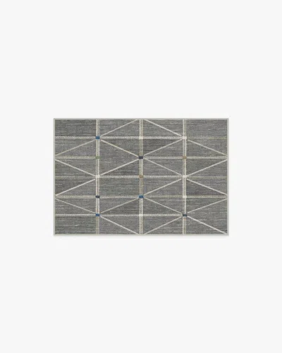 Ruggable Ulysses Grey Flatwoven Rug In Gray