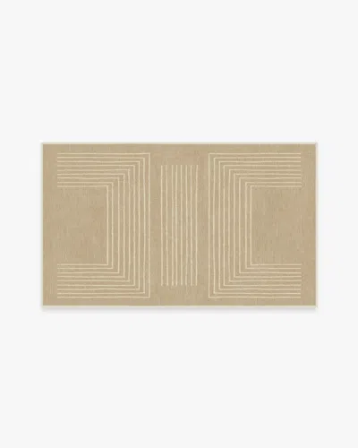 Ruggable Valencia Natural Flatwoven Rug In Brown