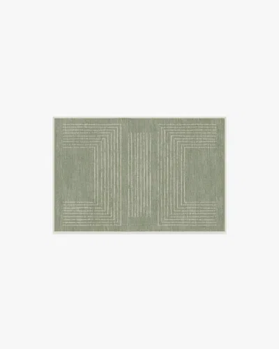 Ruggable Valencia Sage Green Flatwoven Rug