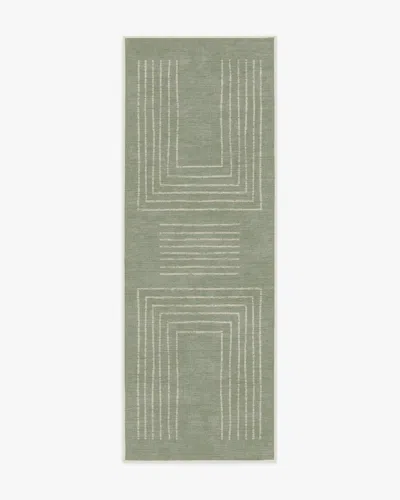 Ruggable Valencia Sage Green Flatwoven Rug