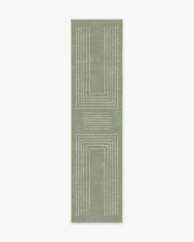 Ruggable Valencia Sage Green Flatwoven Rug