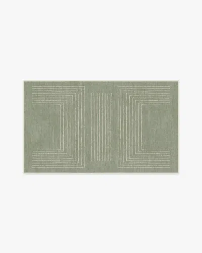 Ruggable Valencia Sage Green Flatwoven Rug