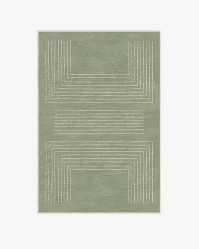 Ruggable Valencia Sage Green Flatwoven Rug