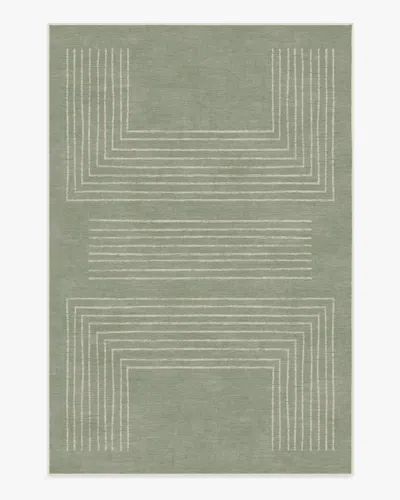 Ruggable Valencia Sage Green Flatwoven Rug