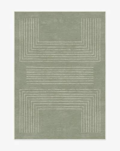 Ruggable Valencia Sage Green Flatwoven Rug