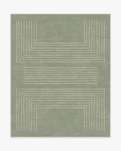 Ruggable Valencia Sage Green Flatwoven Rug
