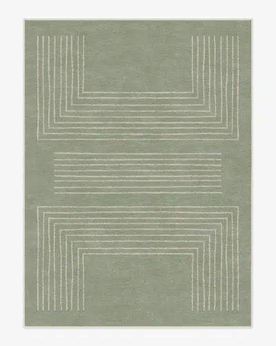 Ruggable Valencia Sage Green Flatwoven Rug