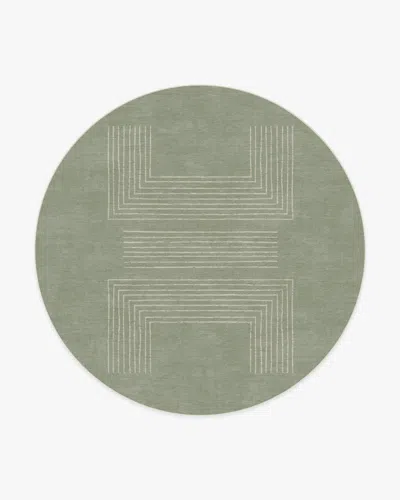 Ruggable Valencia Sage Green Flatwoven Rug In Gray