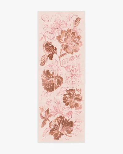 Ruggable Varda Terracotta Rose Flatwoven Rug In Pink
