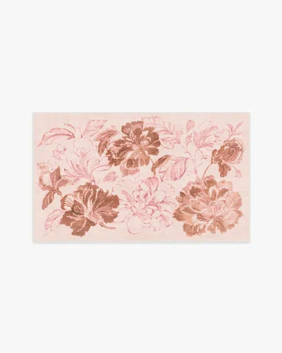 Ruggable Varda Terracotta Rose Flatwoven Rug In Pink