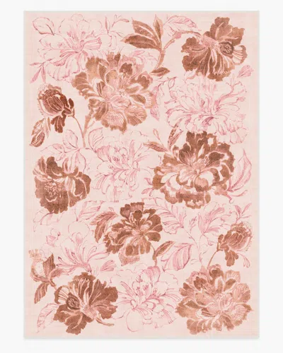 Ruggable Varda Terracotta Rose Flatwoven Rug In Multi
