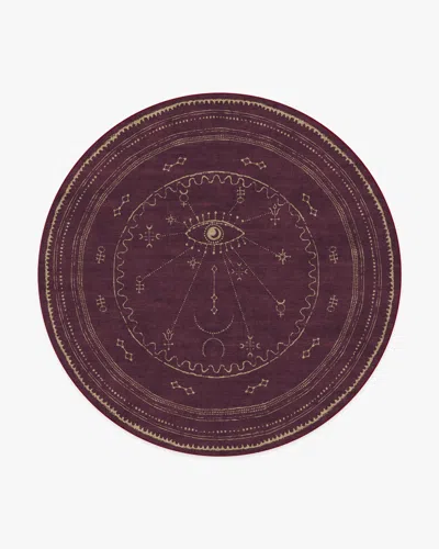 Ruggable Velith Burgundy Flatwoven Rug