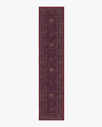 Ruggable Velith Burgundy Flatwoven Rug