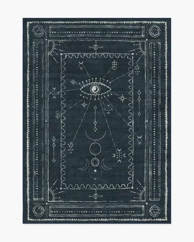 Ruggable Velith Midnight Blue Flatwoven Rug