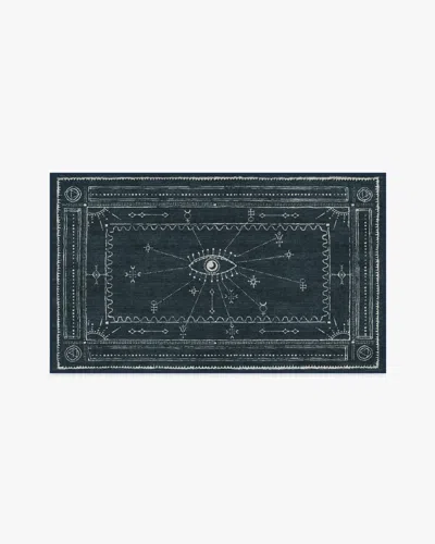 Ruggable Velith Midnight Blue Flatwoven Rug