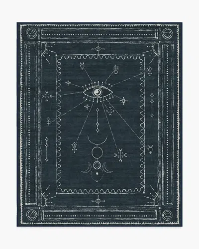 Ruggable Velith Midnight Blue Flatwoven Rug