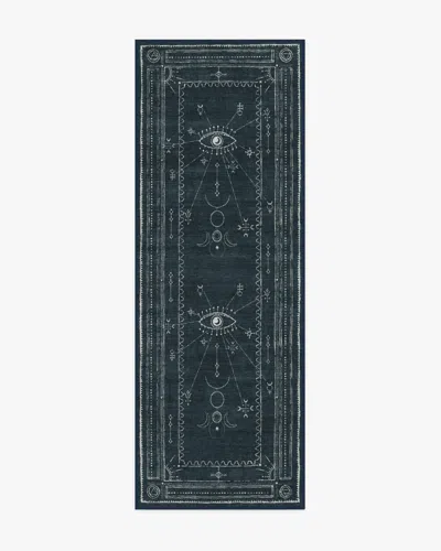Ruggable Velith Midnight Blue Flatwoven Rug