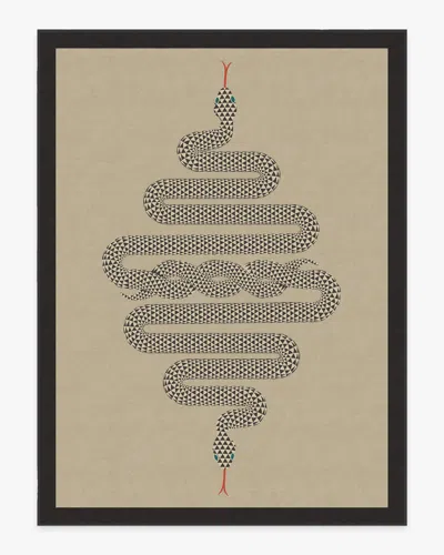 Ruggable Venom Neutral Flatwoven Rug By Jonathan Adler In Brown