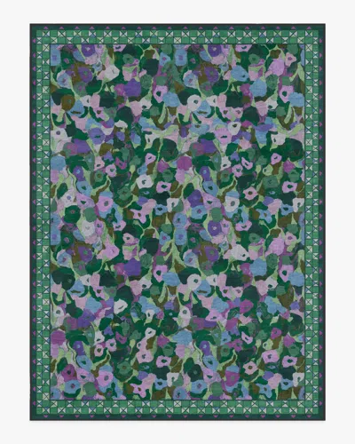 Ruggable Vera Green & Plum Flatwoven Rug By Jungalow