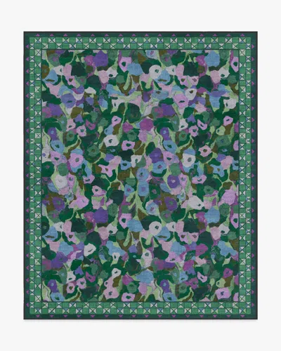 Ruggable Vera Green & Plum Flatwoven Rug By Jungalow