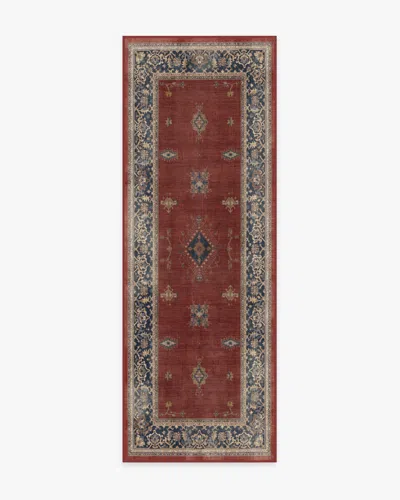 Ruggable Verena Amber Red Flatwoven Rug