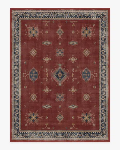 Ruggable Verena Amber Red Flatwoven Rug