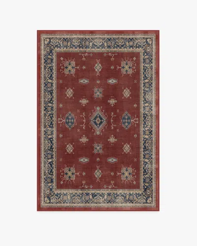 Ruggable Verena Amber Red Flatwoven Rug