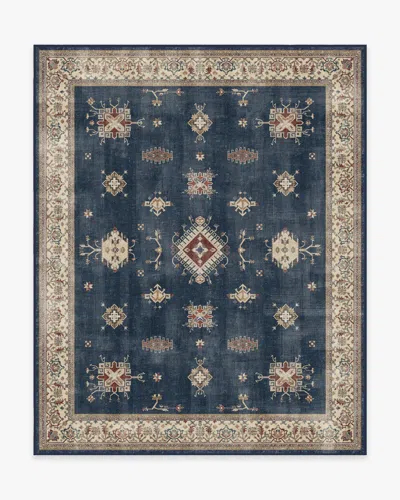 Ruggable Verena Sapphire Flatwoven Rug In Blue