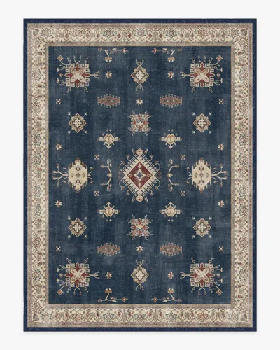 Ruggable Verena Sapphire Flatwoven Rug In Blue