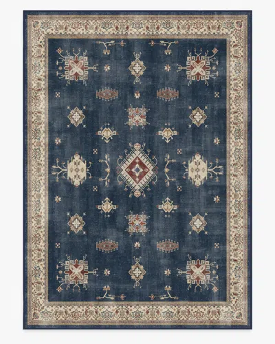 Ruggable Verena Sapphire Flatwoven Rug In Blue