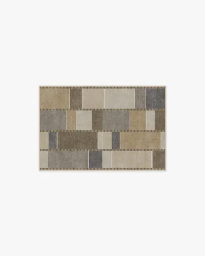 Ruggable Vienna Beige & Stone Flatwoven Rug By Michael Michalsky In Multi
