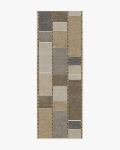 Ruggable Vienna Beige & Stone Flatwoven Rug By Michael Michalsky In Multi