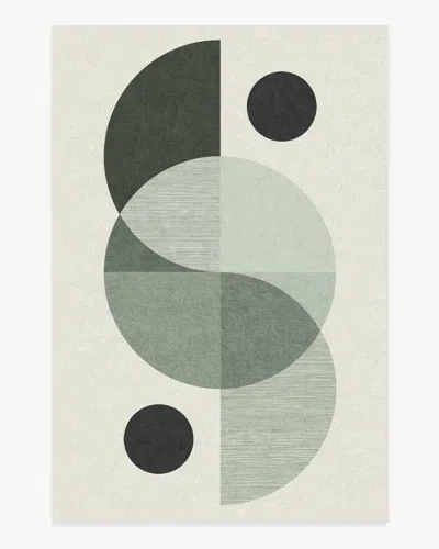 Ruggable Villette Sage Flatwoven Rug In Green