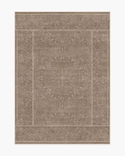 Ruggable Walthamstow Light Brown Flatwoven Rug By Morris & Co.